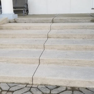 Photo of concrete steps power washing restoration