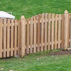 Photo of a restored wood fence by Powerhouse